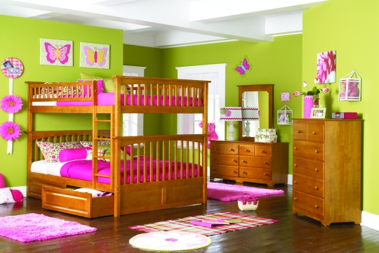 cute girly bunk beds photo - 3