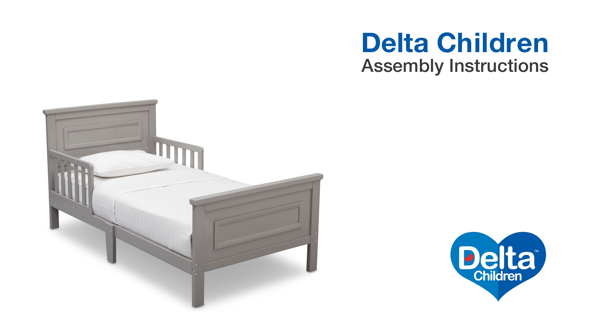 delta cars toddler bed instruction manual photo - 10