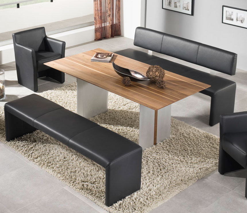 dining tables with bench seats photo - 3