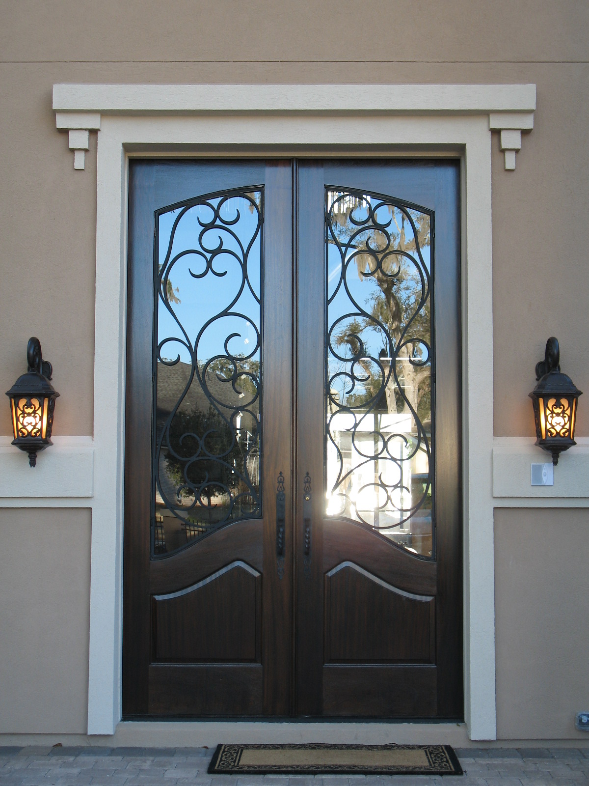 double french entrance doors photo - 8