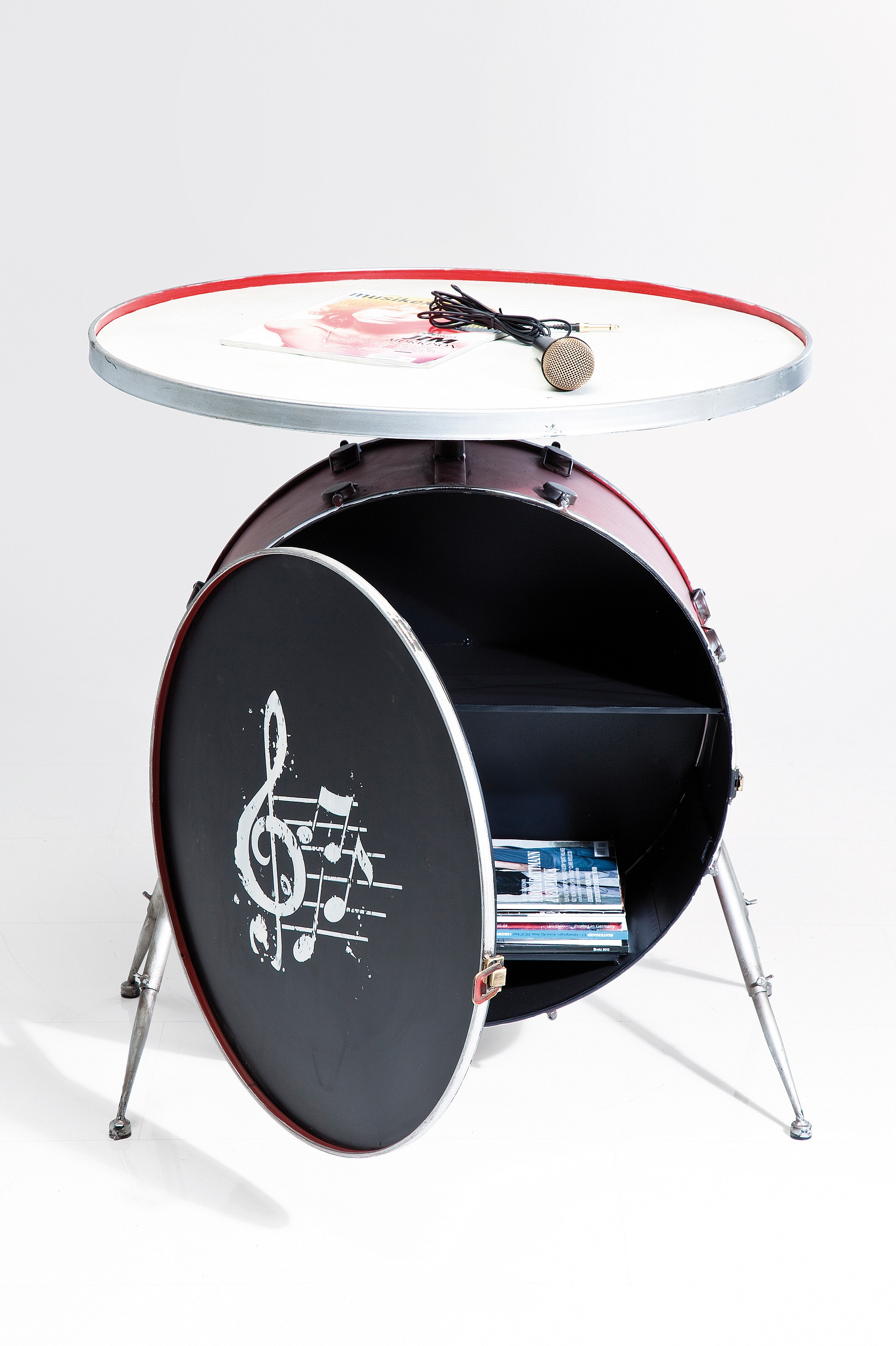drum coffee table design photo - 6