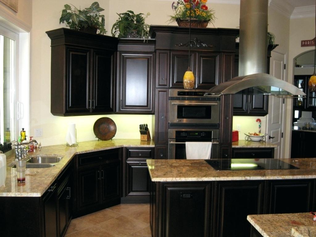 elegant black kitchen cabinets photo - 7