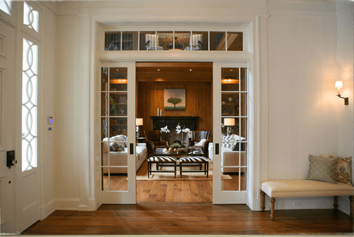 elegant interior french doors photo - 10