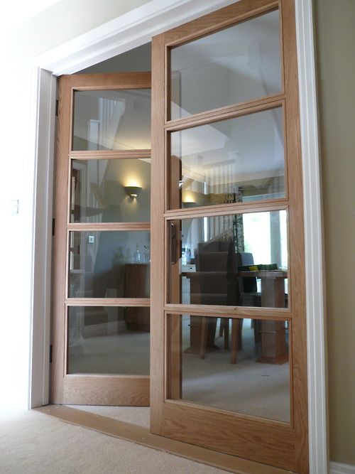 elegant interior sliding doors photo - 5
