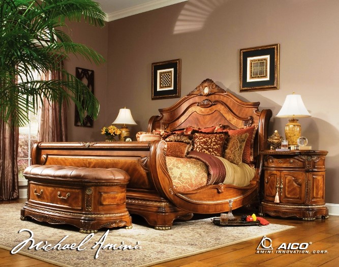elegant traditional bedroom furniture photo - 10
