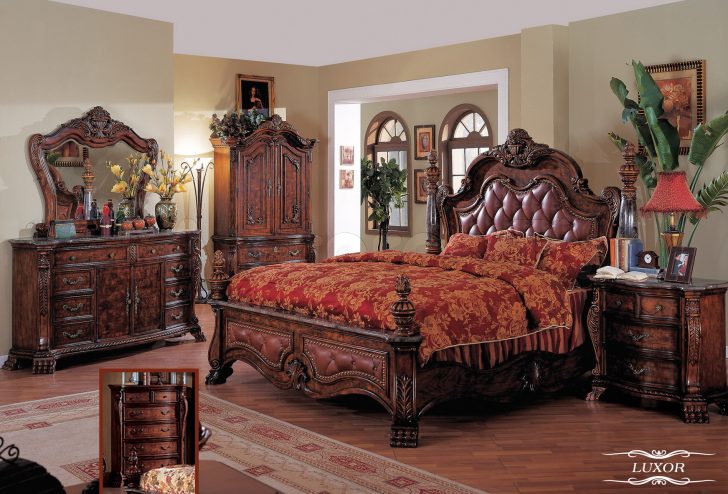 elegant traditional bedroom furniture photo - 8