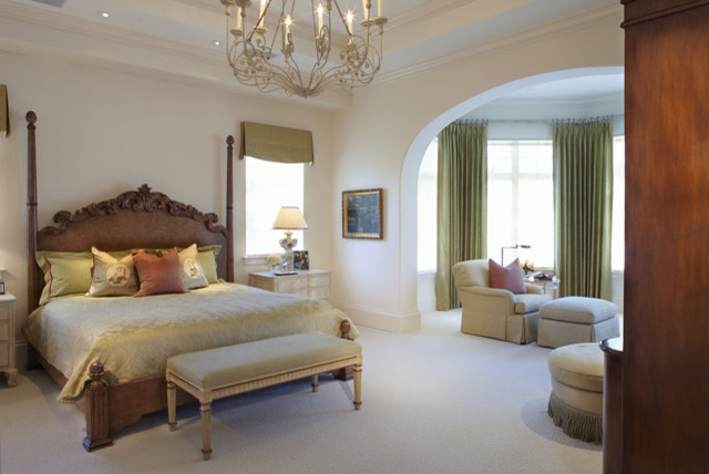 elegant traditional bedroom ideas photo - 8