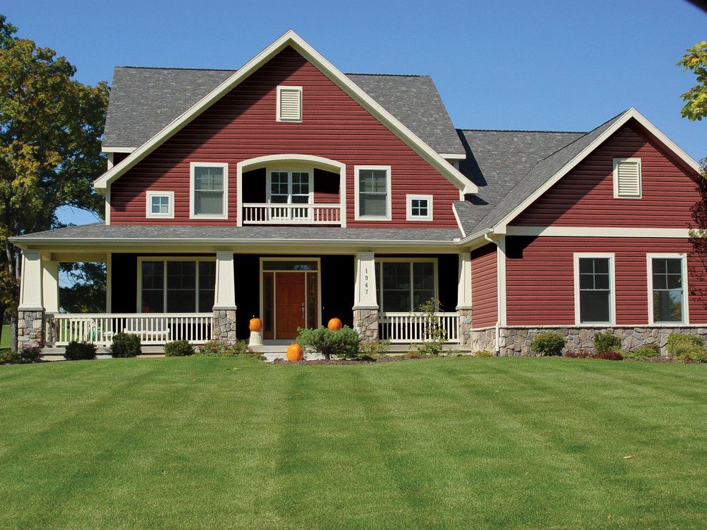 exterior paint colors red photo - 3