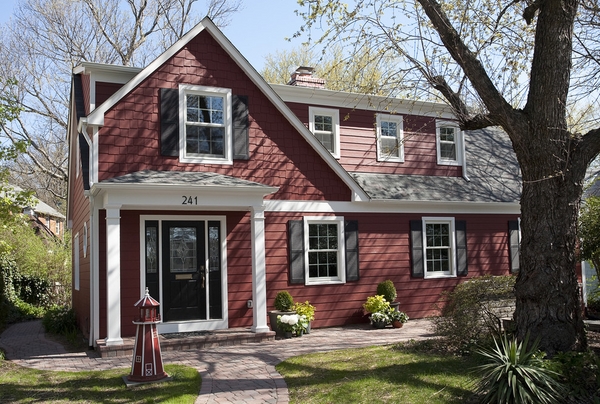 exterior paint colors red photo - 4