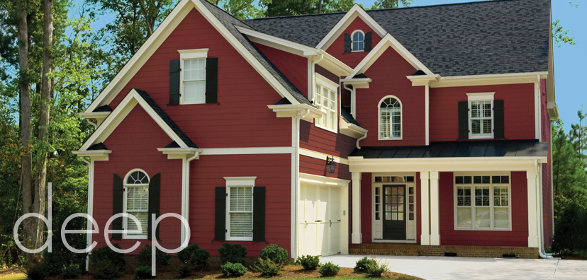 exterior paint colors red photo - 5