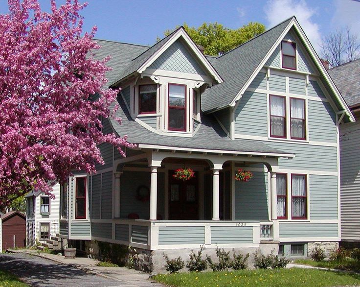 exterior paint colors victorian homes photo - 9