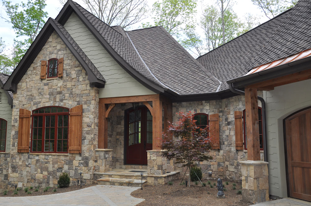 exterior paint colors with stone photo - 4