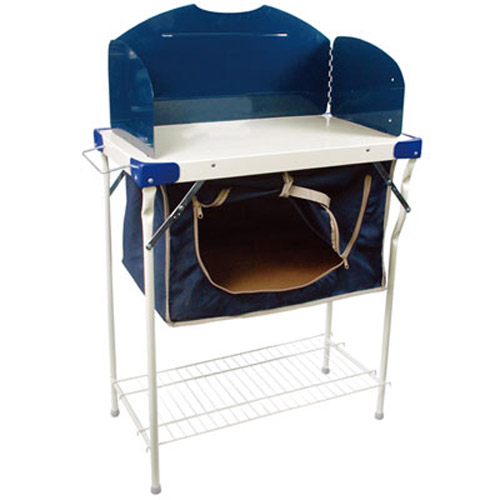 folding camping table and kitchen photo - 10
