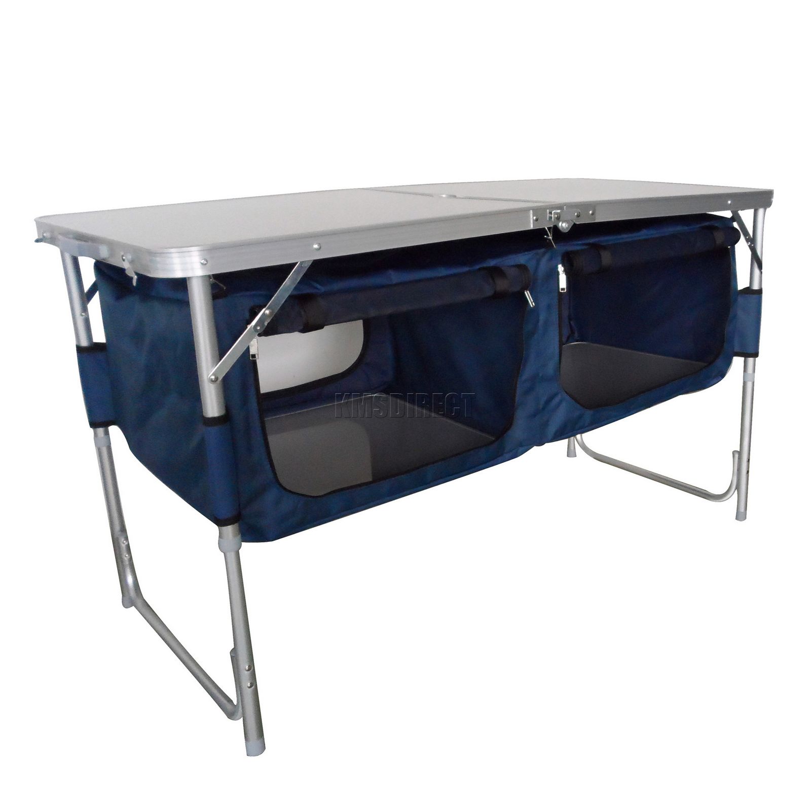 folding camping table and kitchen photo - 4