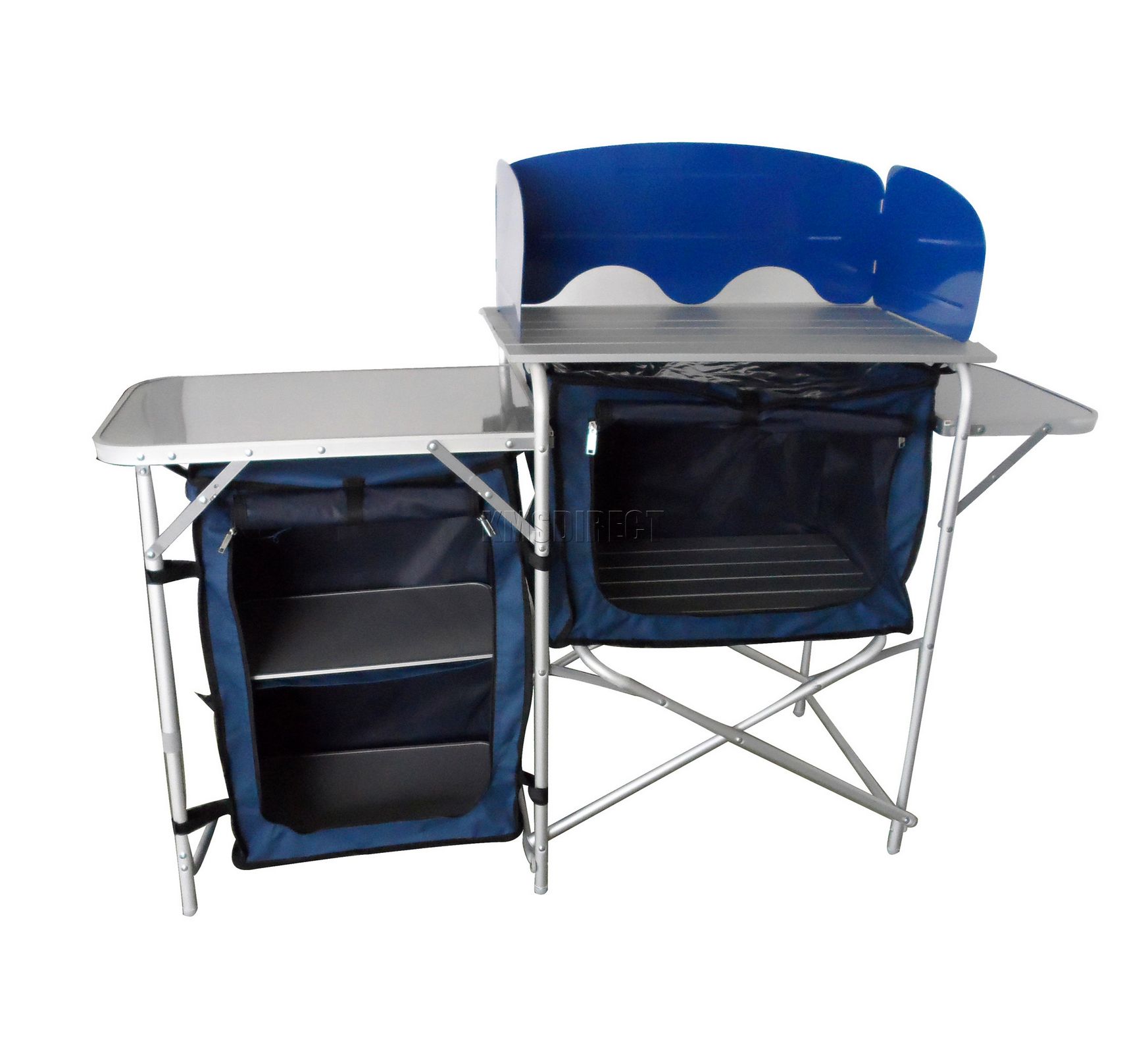 folding camping table and kitchen photo - 7