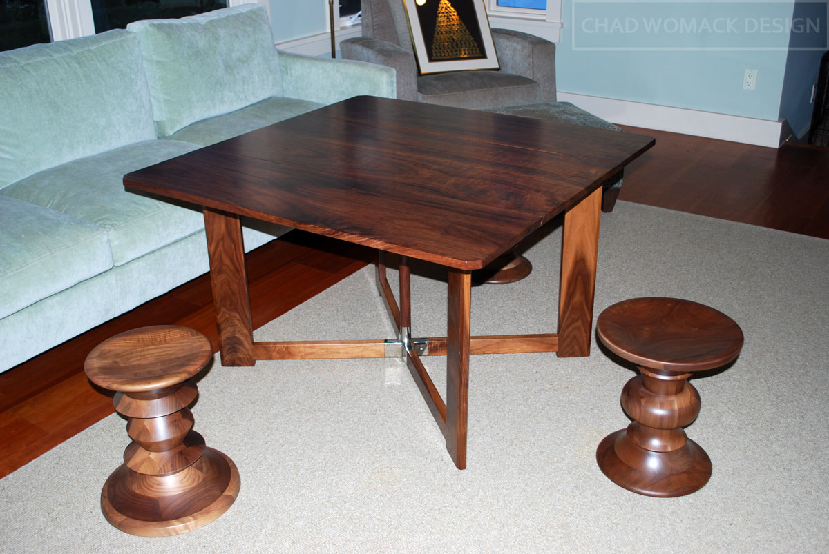 folding tea table designs photo - 5