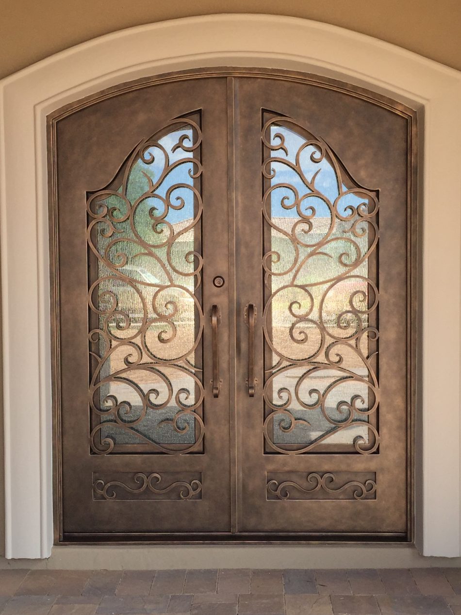 french country double doors photo - 2