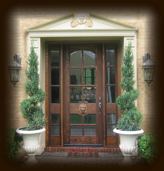 french country double doors photo - 3