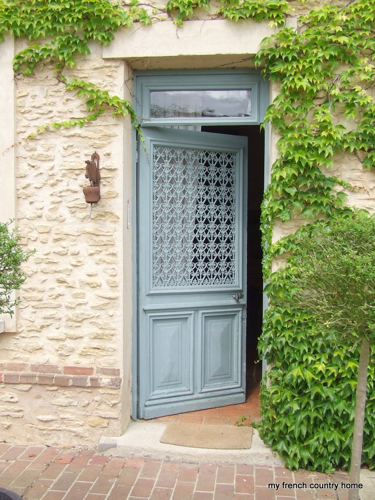 french country double doors photo - 7