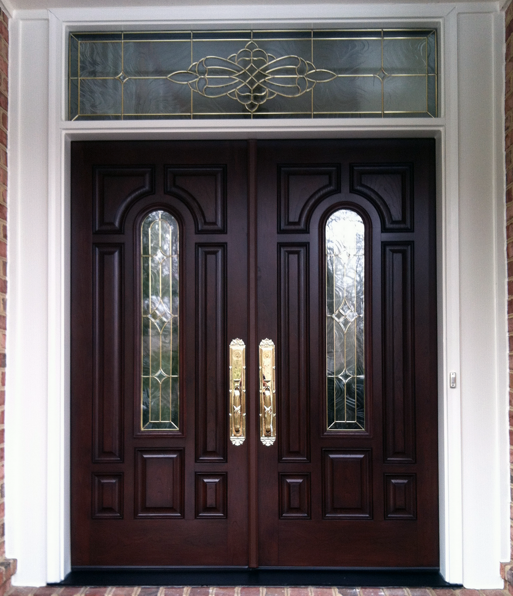 french country double entry doors photo - 2