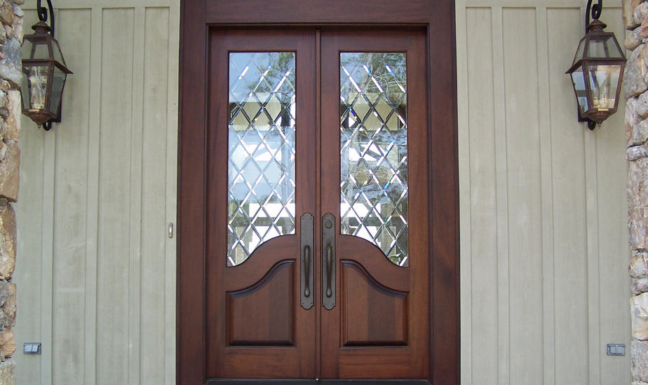 french country double entry doors photo - 3