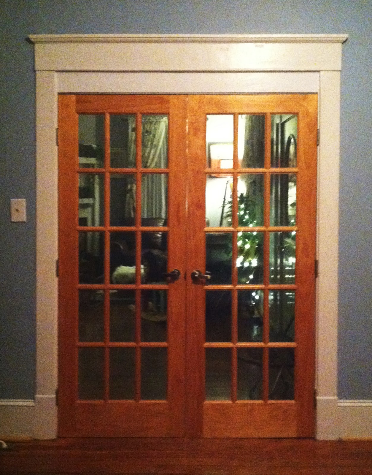 french country double entry doors photo - 9