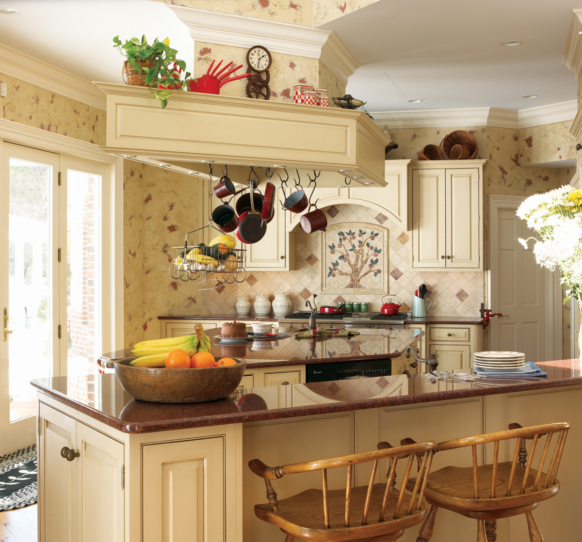 french country kitchen photo - 10