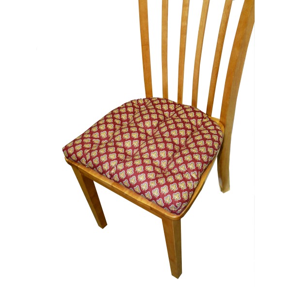 french country kitchen chair pads photo - 3
