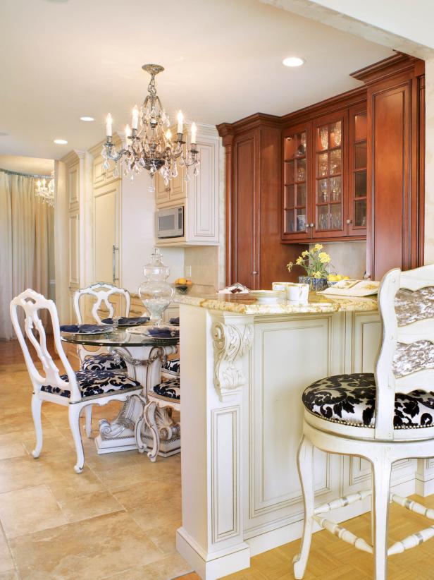 french country kitchen chandelier photo - 9