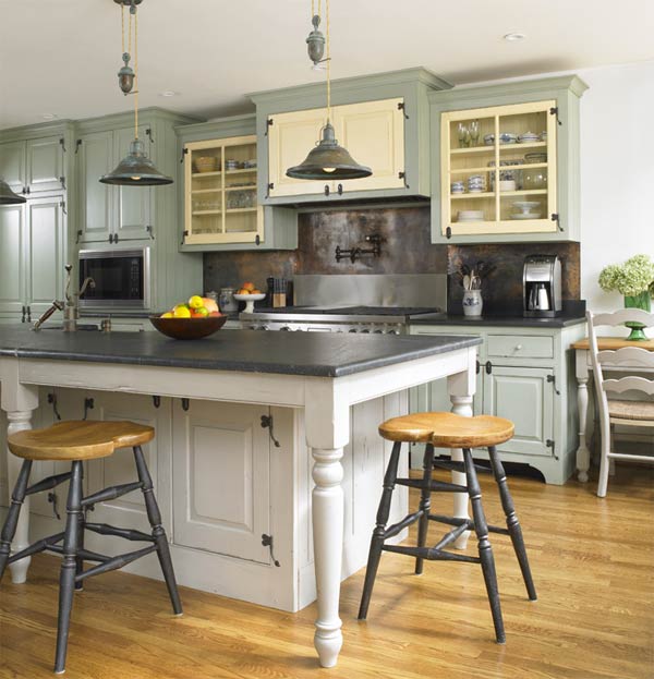 french country kitchen colors photo - 3