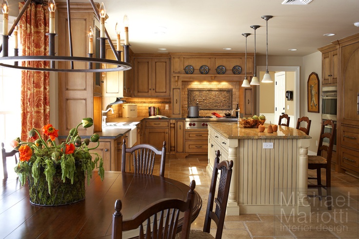 french country kitchen colors photo - 7