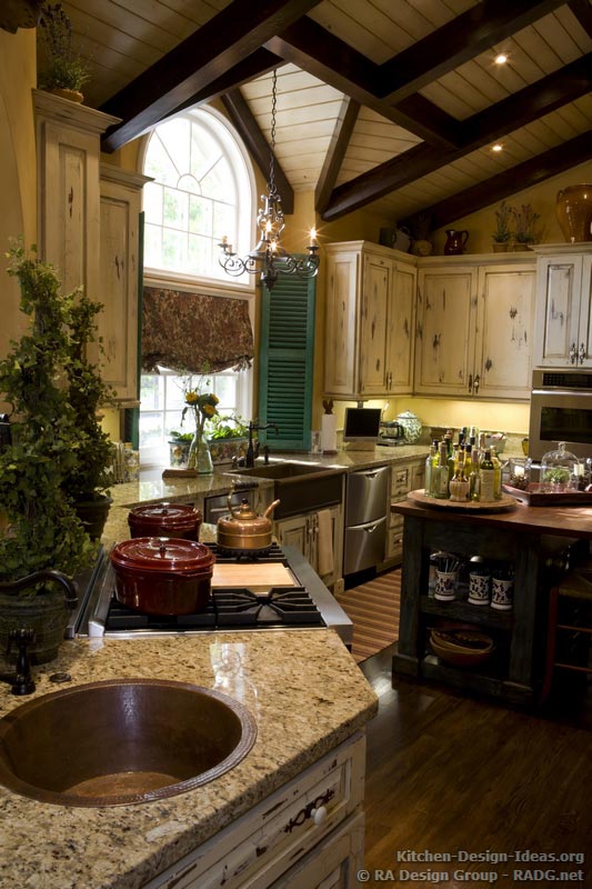 french country kitchen design ideas photo - 8