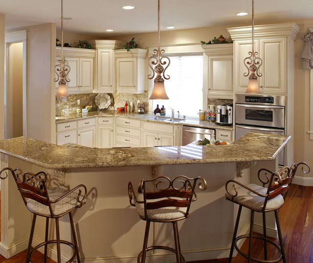 french country kitchen fixtures photo - 1
