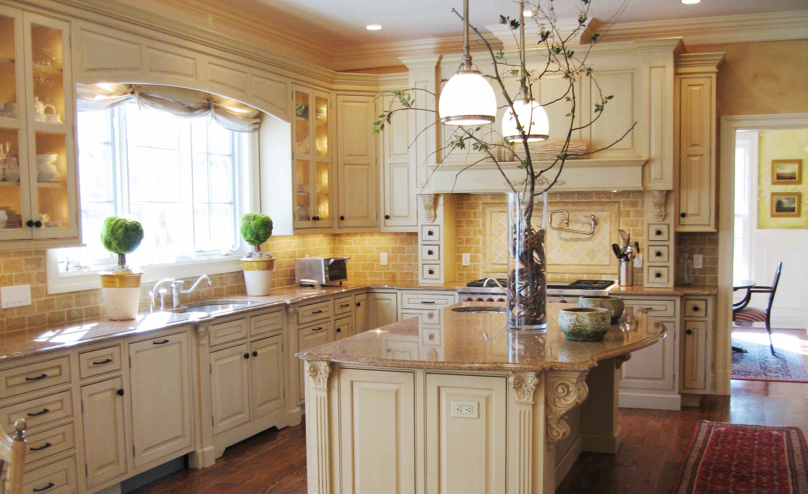 french country kitchen home photo - 10