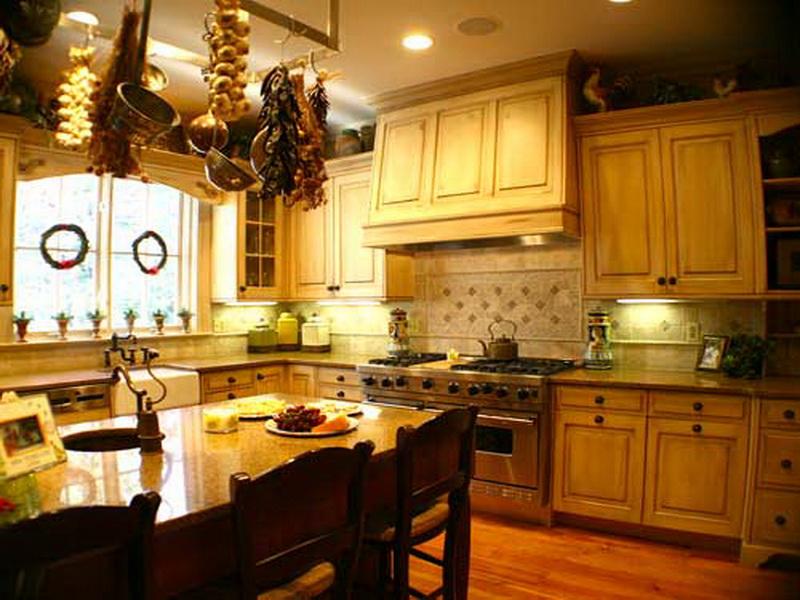 french country kitchen home photo - 4