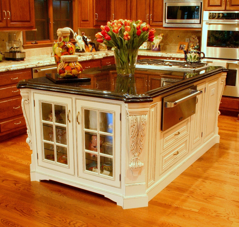 french country kitchen island photo - 3