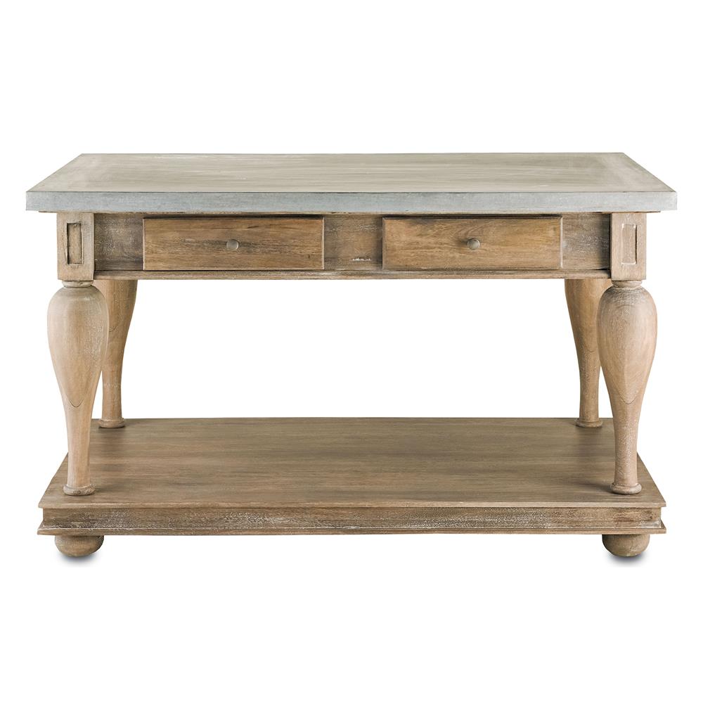 french country kitchen island table photo - 4