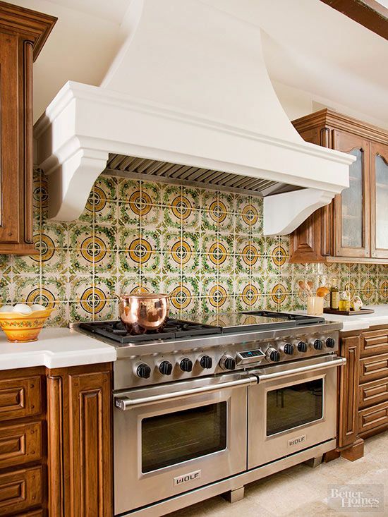 french country kitchen range hoods photo - 1