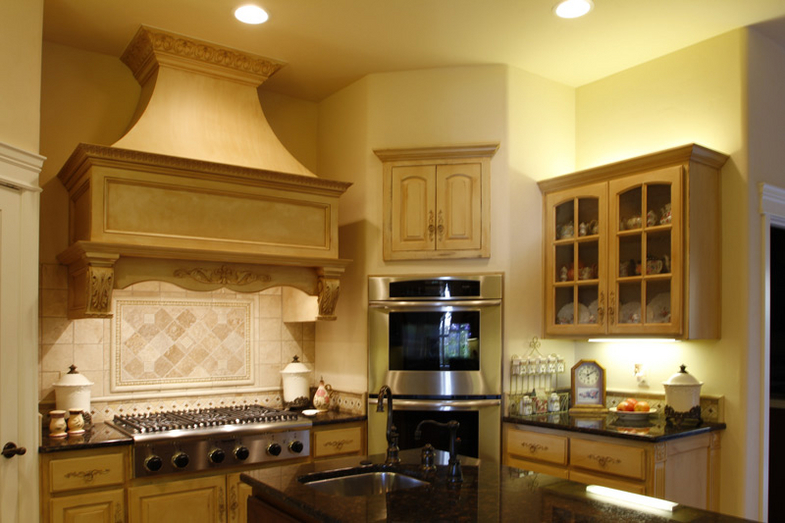 french country kitchen range hoods photo - 4