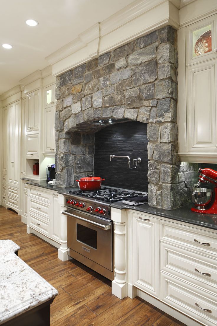 french country kitchen range hoods photo - 5