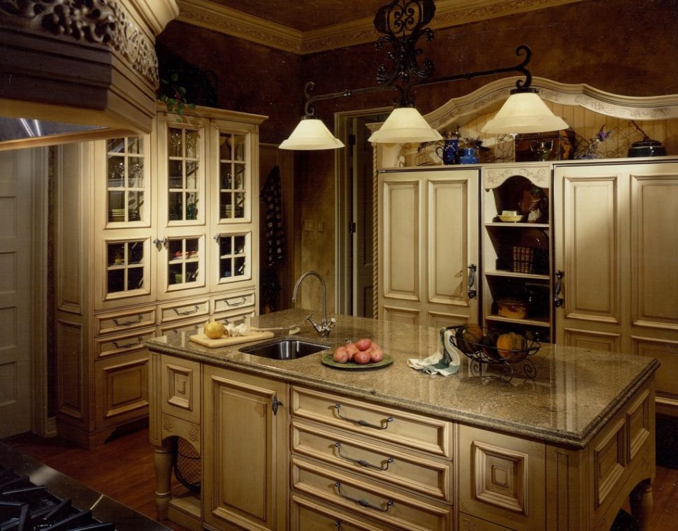 french country kitchen remodel photo - 7