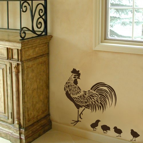 french country kitchen stencils photo - 5