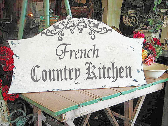 french country kitchen stencils photo - 7