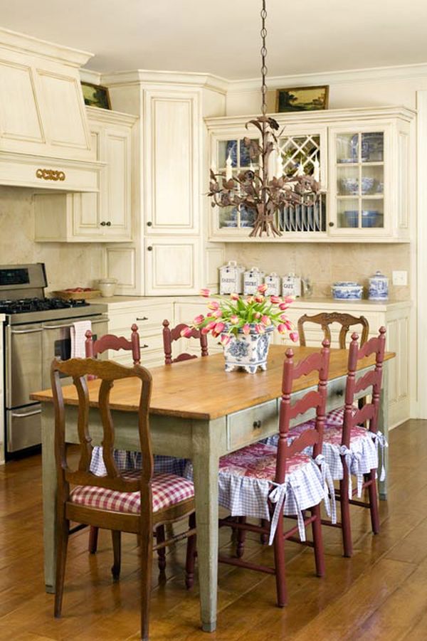 french country kitchen table and chairs