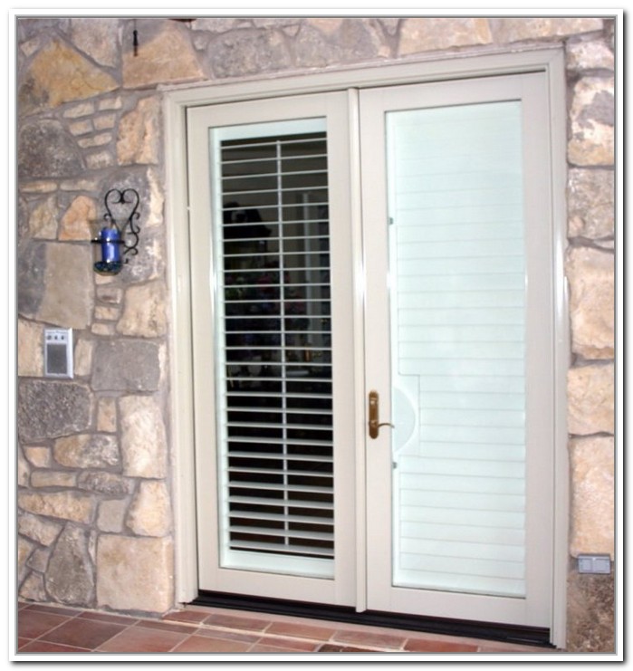 french doors exterior blinds photo - 9