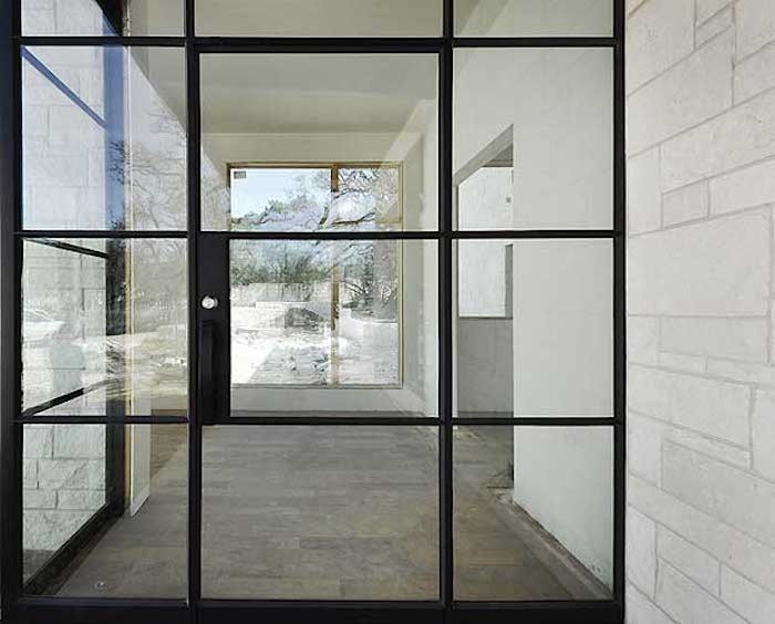 french doors exterior steel photo - 8