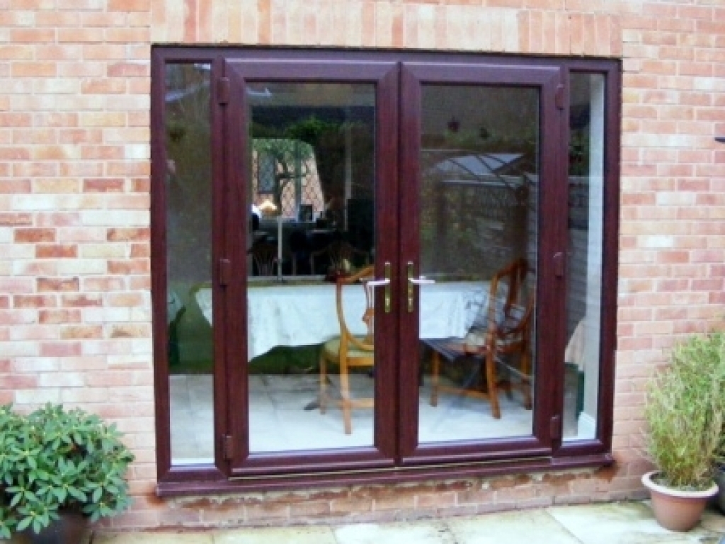 french doors exterior with side panels photo - 10