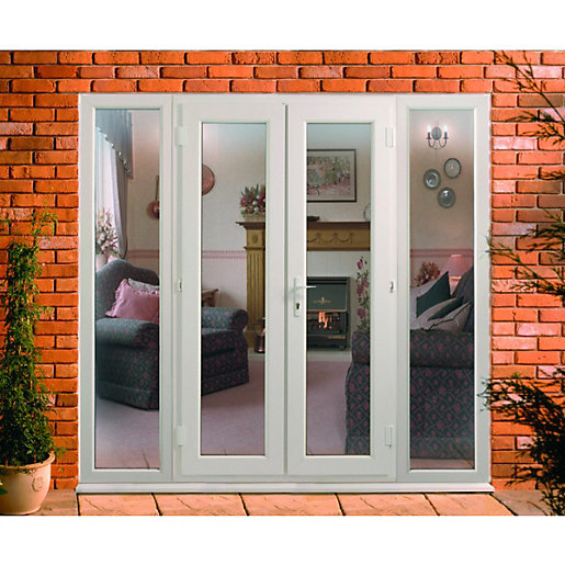 french doors exterior with side panels photo - 4