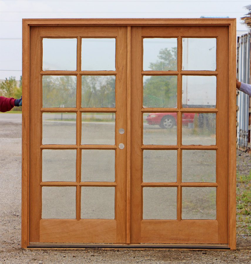 French doors exterior wood | Hawk Haven