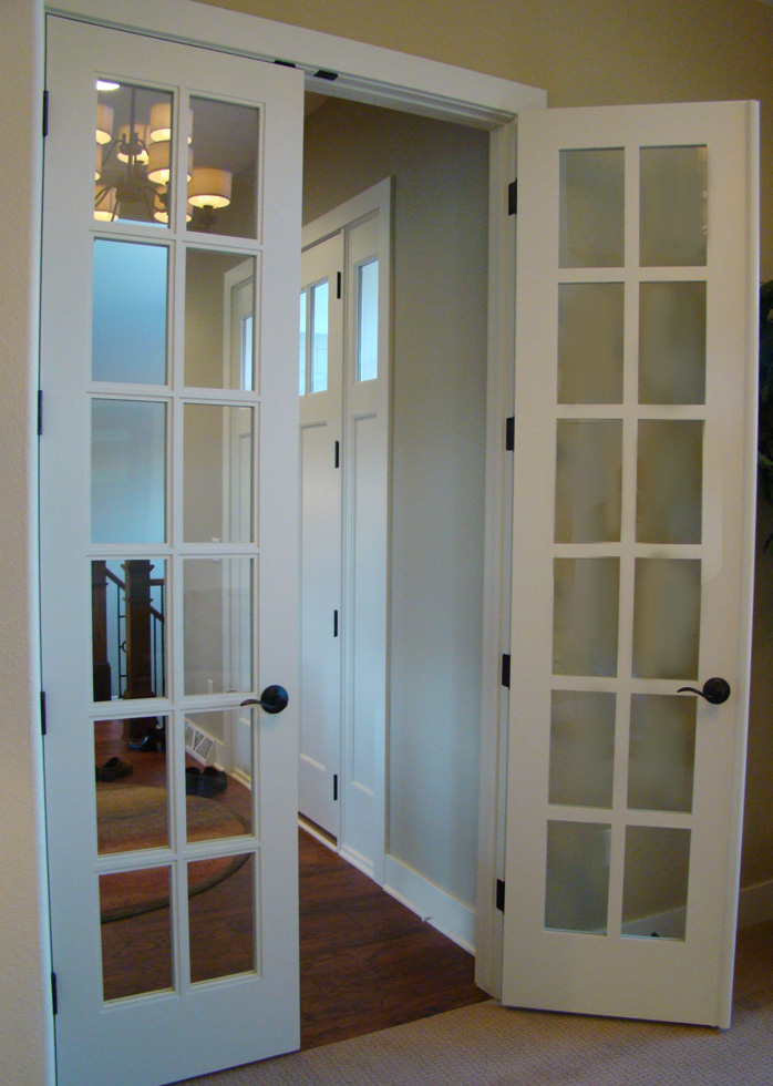 French doors for interior office Hawk Haven